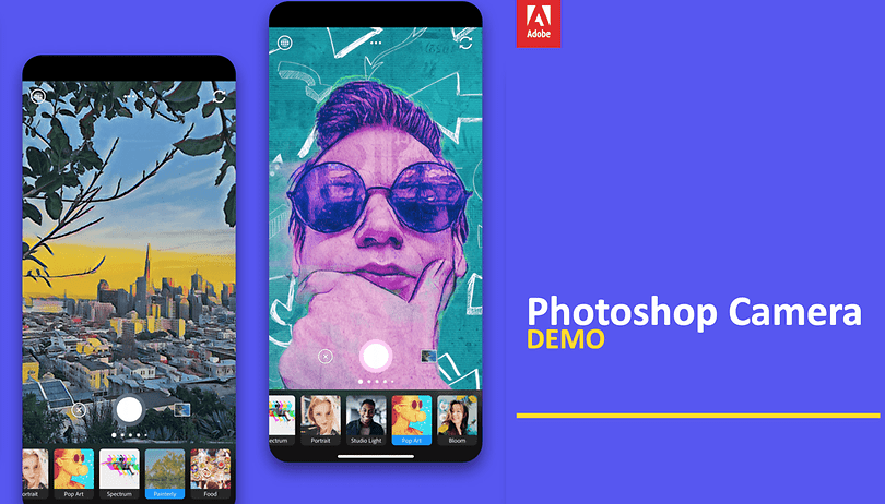 You can download the Adobe Photoshop Camera app from today