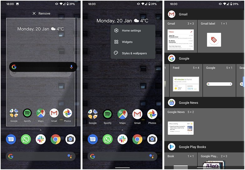 How To Remove The Google Search Bar From Any Android Homescreen Techristic Com