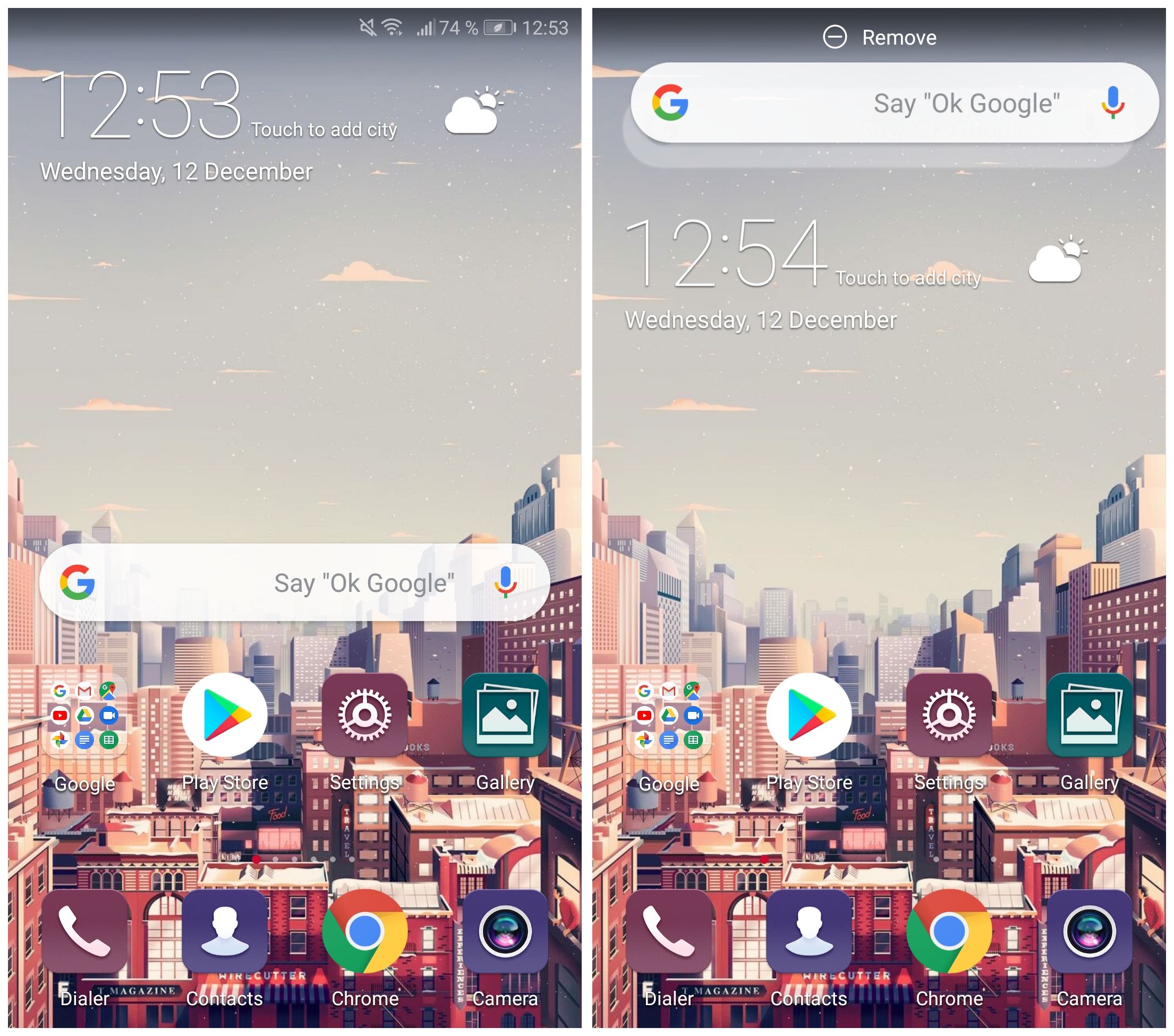 How To Remove The Google Search Bar From Any Android Homescreen