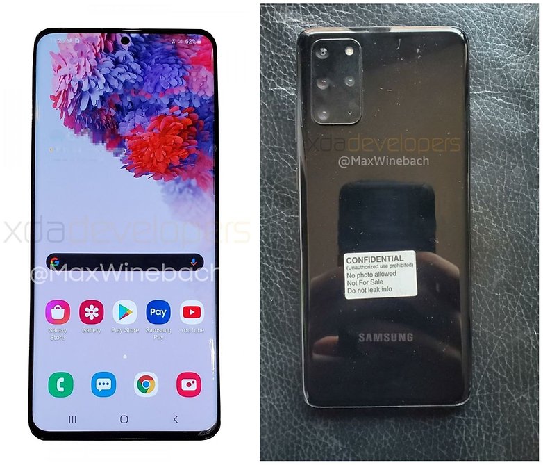 samsung galaxy S20 leak