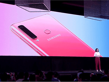 Samsung pr&eacute;sente le Galaxy A9 et son quadruple module photo