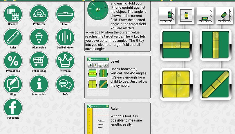 Werkzeugkasten-App