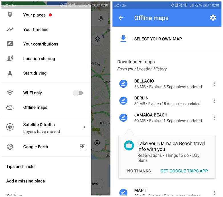 use google maps offline 01