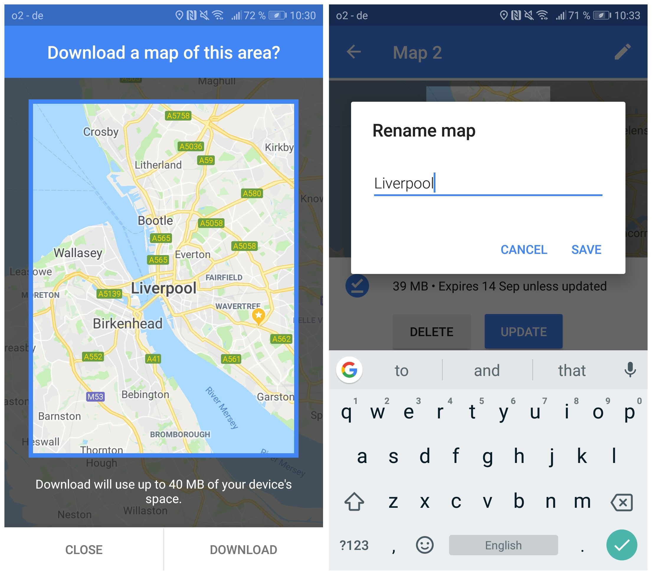 How To Save Offline Maps On Iphone With Google Maps