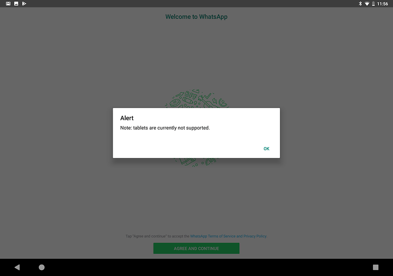 can i download whatsapp on samsung tablet