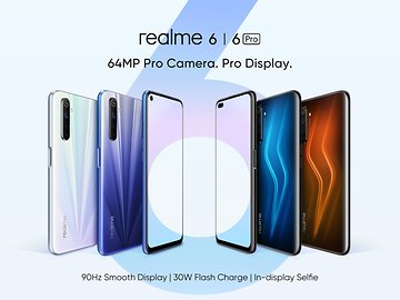 Realme 6 and 6 Pro launch with quad cameras and 90Hz displays
