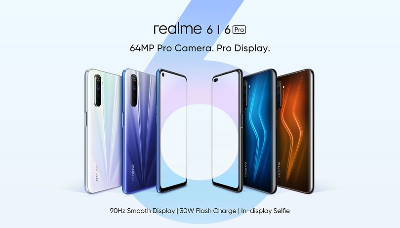 Realme 6 and 6 Pro launch with quad cameras and 90Hz displays