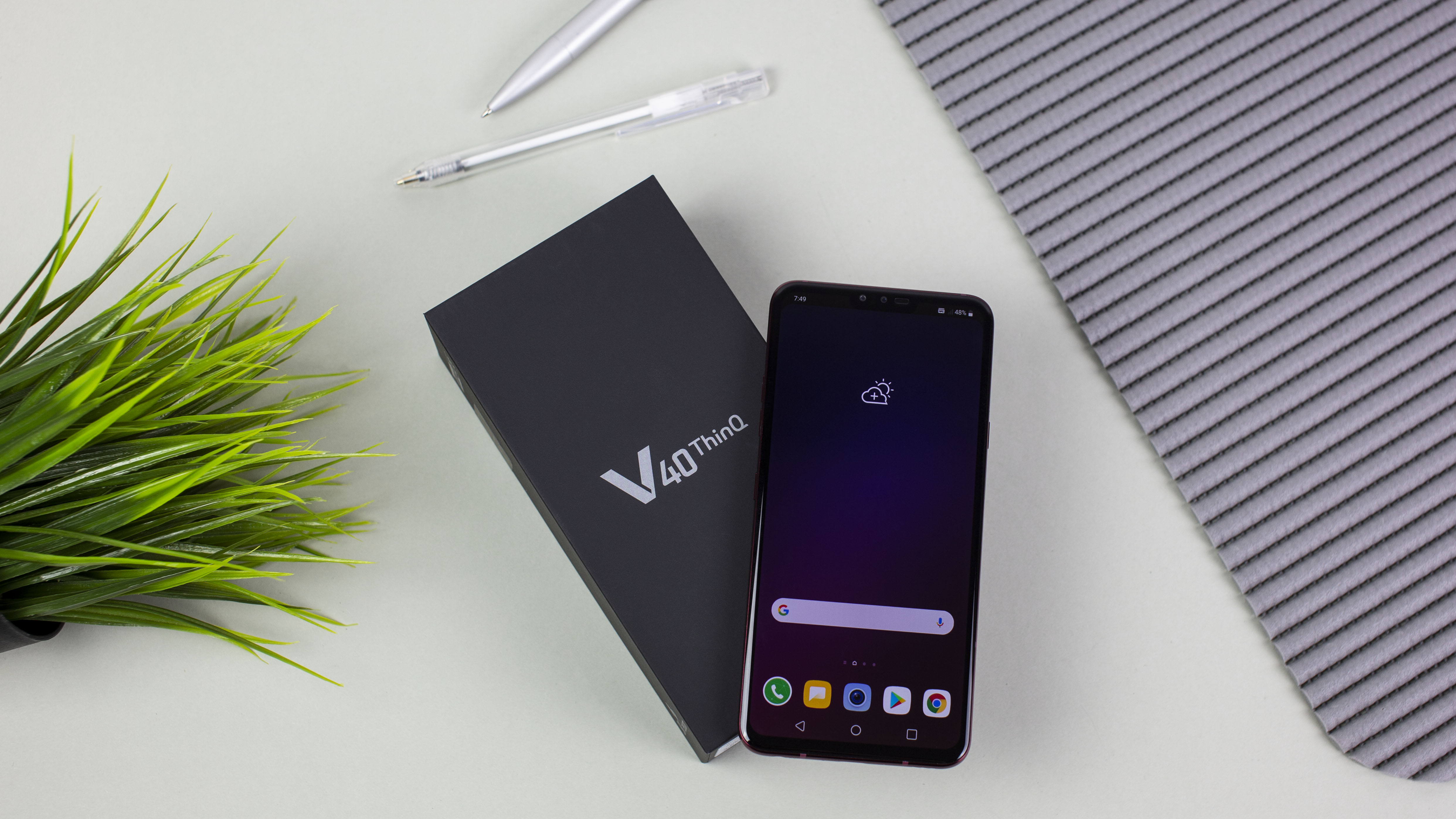 top cell tracking app LG V40