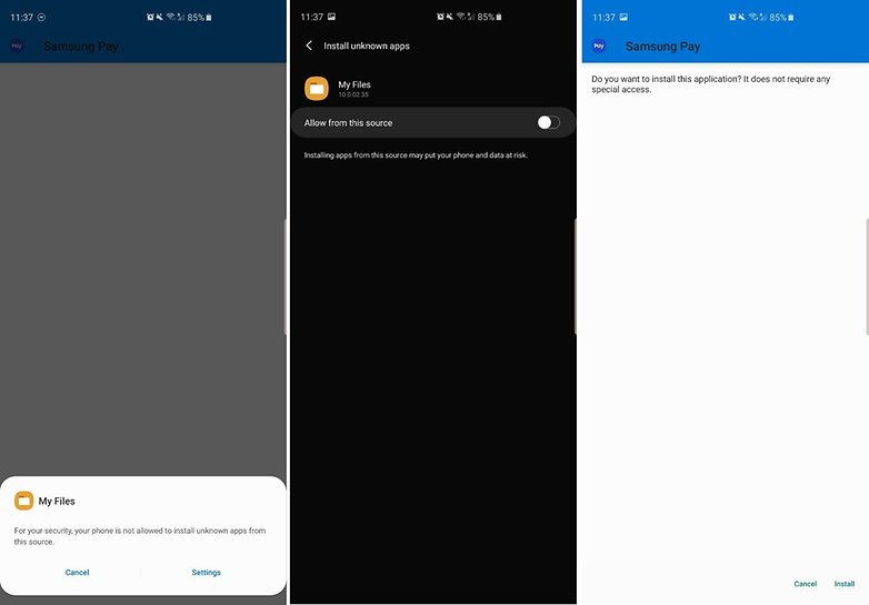 android apk permission