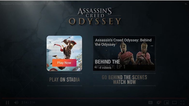 google stadia youtube link to play