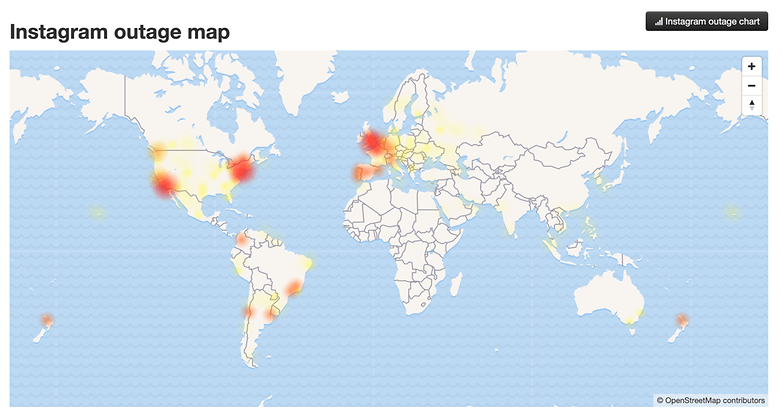 instagram down