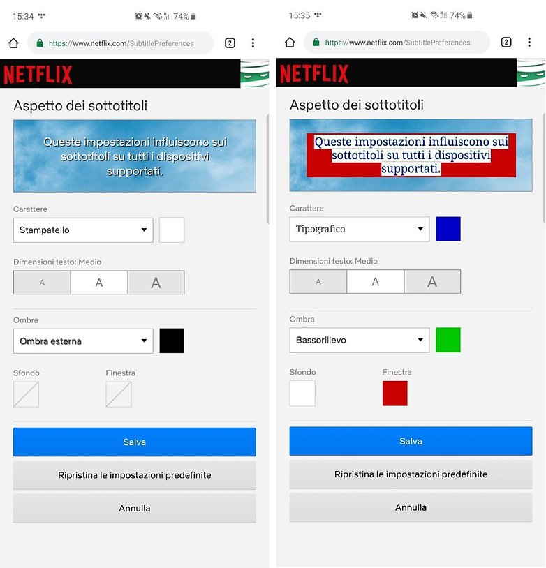 netflix app sub style
