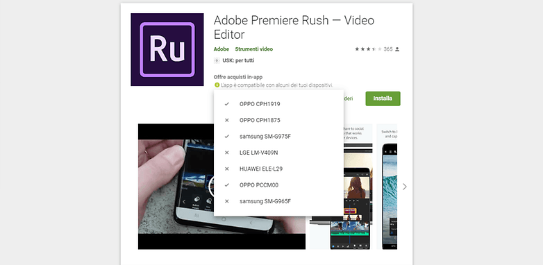 play store remove rename device