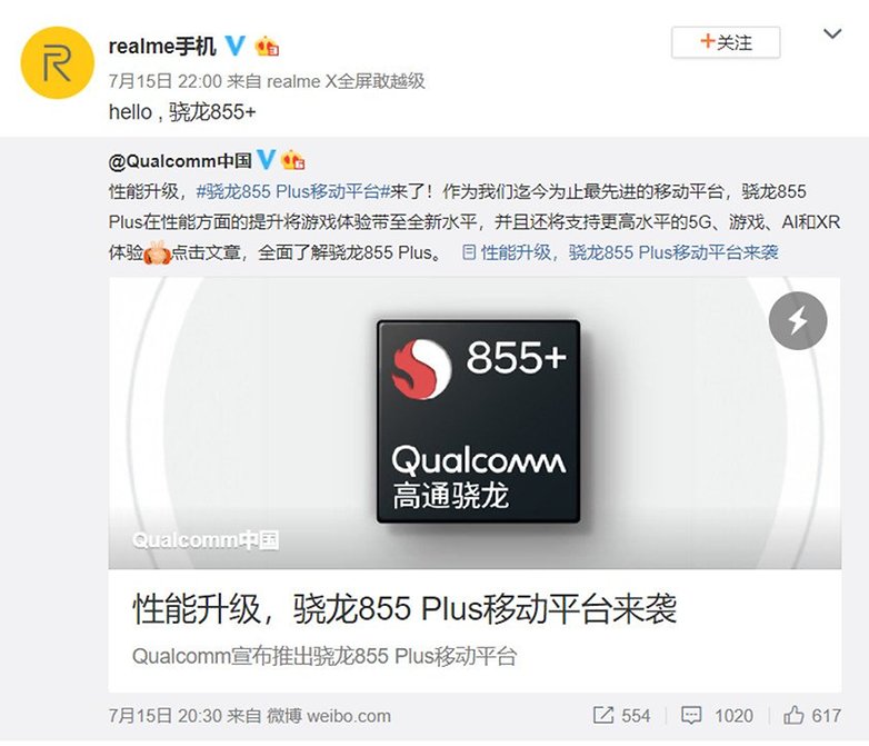 realme snapdragon 855 plus