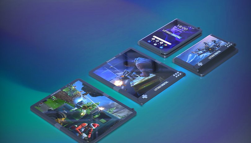 Irres Design: Samsungs Galaxy-Smartphone zum Zusammenklappen