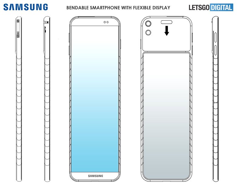 samsung foldable smartphone to smartwatch patent 1