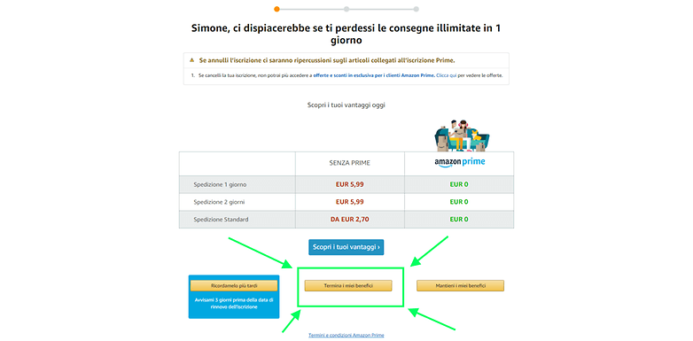 unsuscribe amazon prime tutorial 3