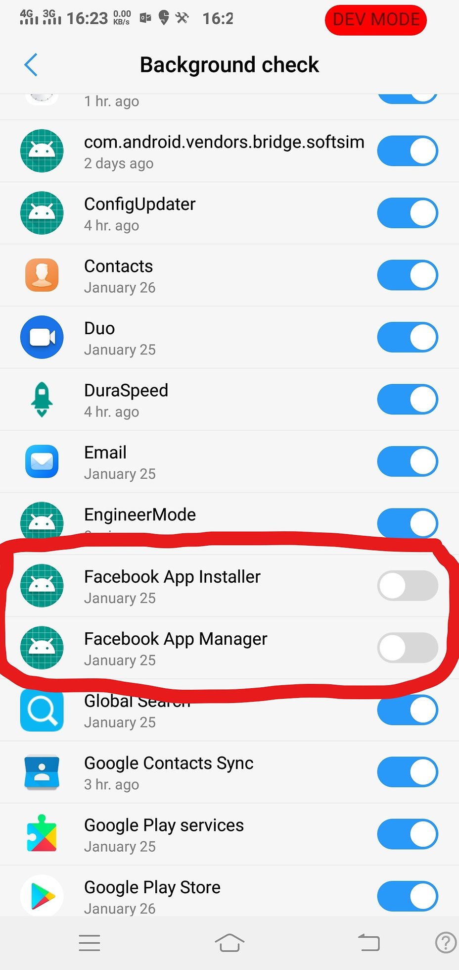 Deleting Facebook App manager | NextPit Forum