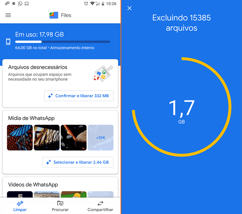 Measure Android Files