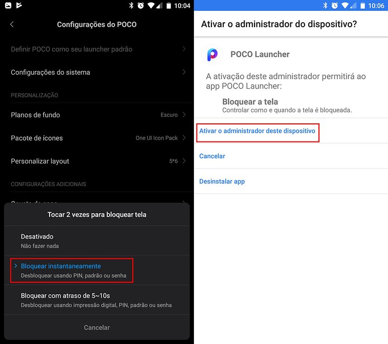 Poco Touch Lock