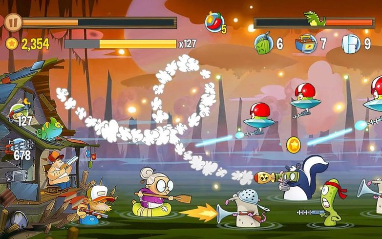 swamp attack
