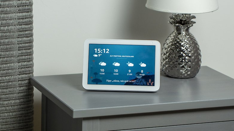 AndroidPIT Amazon Echo Show 8 Bedroom