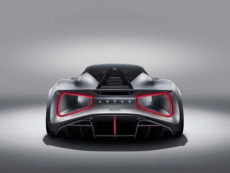 3 Lotus Evija Rear