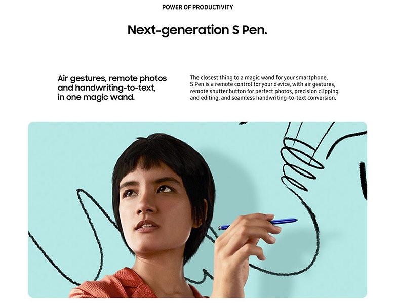 note 10 marketing leak spen
