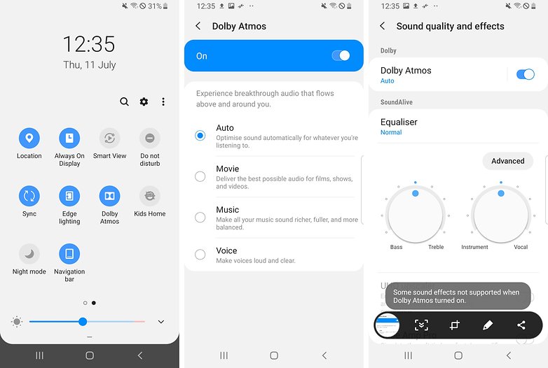 s9 dolby
