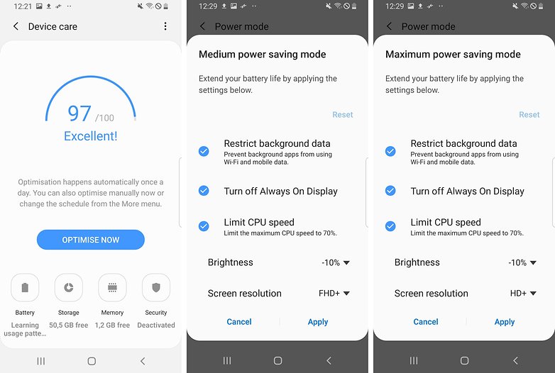 s9 powersave