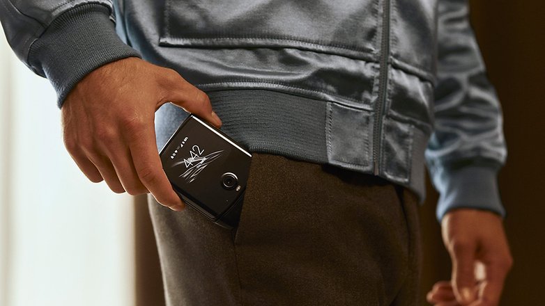 motorola razr 2019 hosentasche