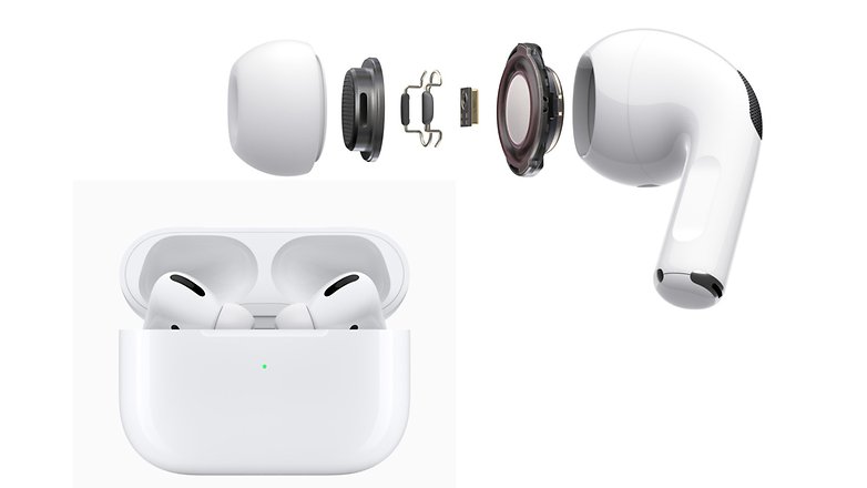 apple airpods pro details und case