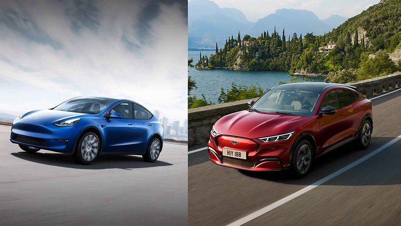 ford mustang mach e tesla model y vergleich