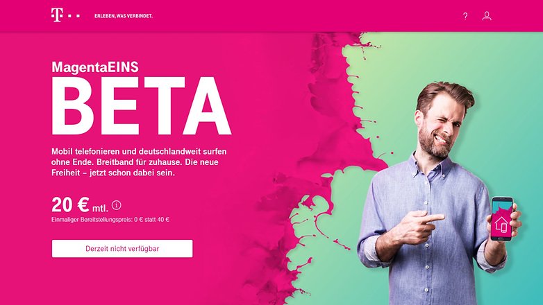 magenta eins beta screenshot