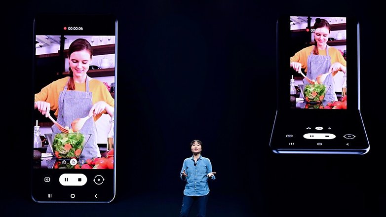 samsung foldable konzept hochkant