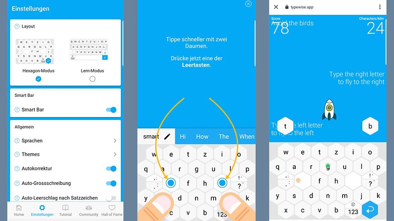 typewise app screenshots
