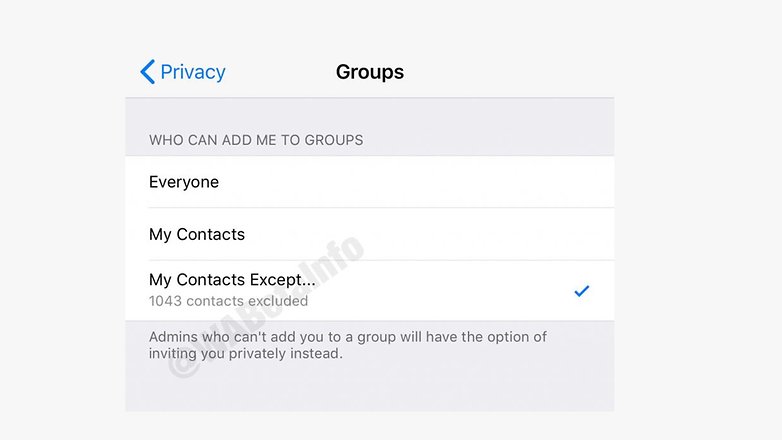 whatsapp gruppen einstellungen beta