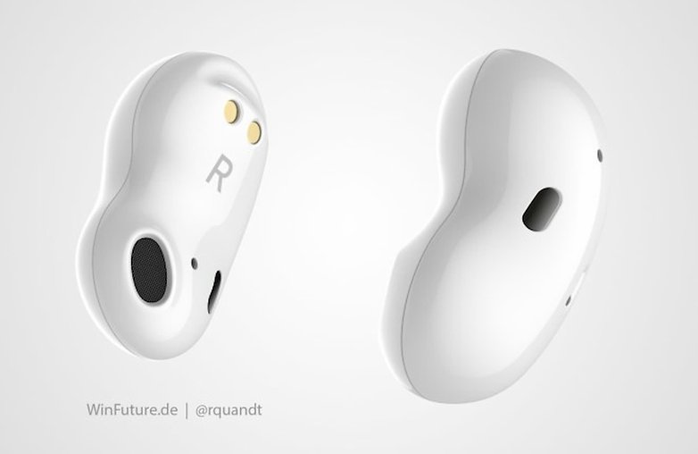 Samsung Galaxy Buds Bean renderbild