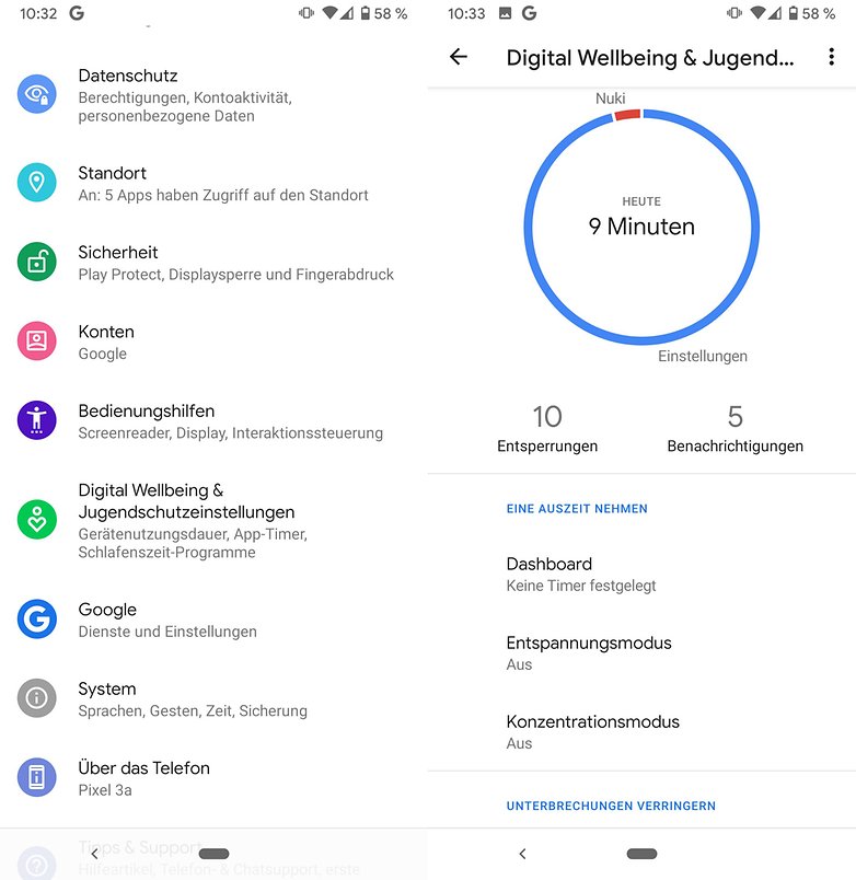 focus mode android 1