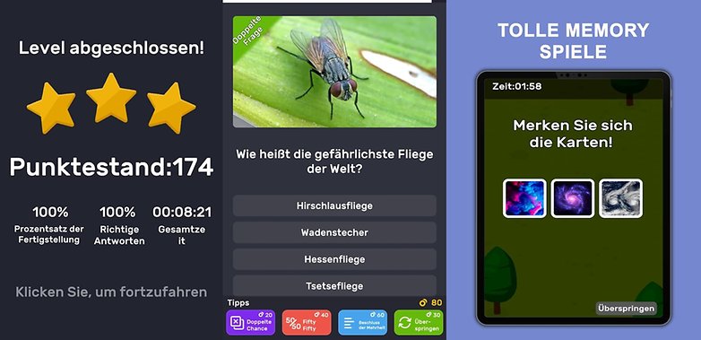 quiz app quizzland