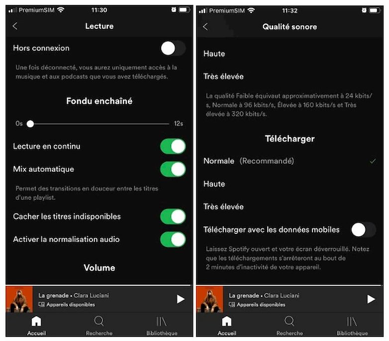 screenshot spotify FR 2