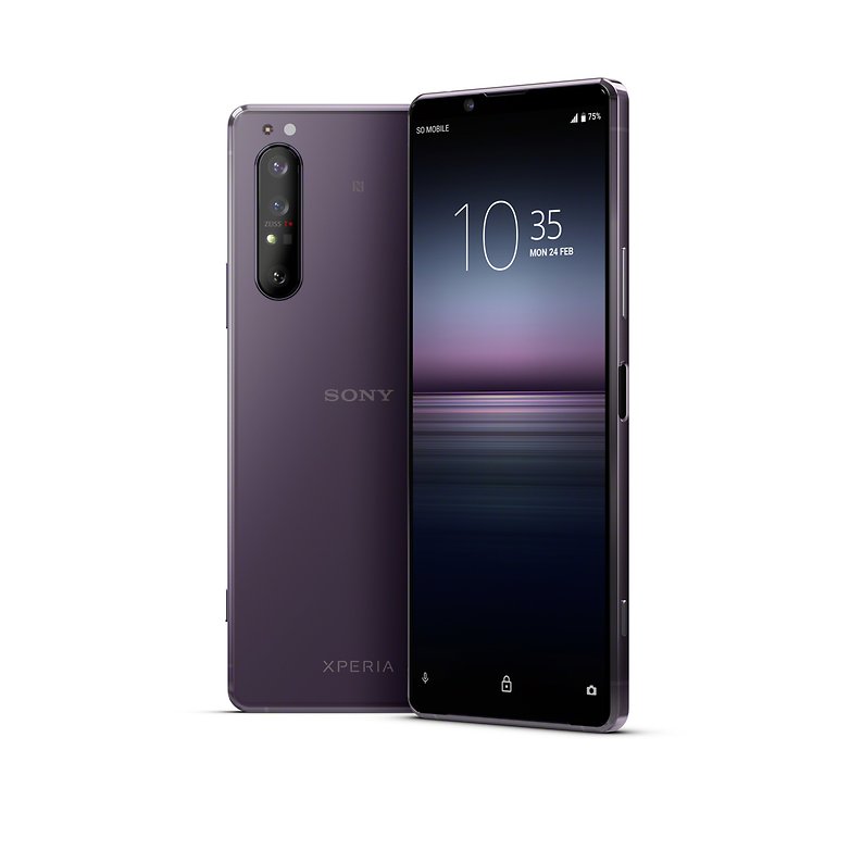 Xperia 1 II Purple Main