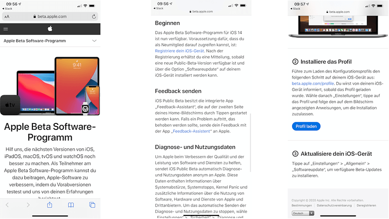 ios 14 beta installieren
