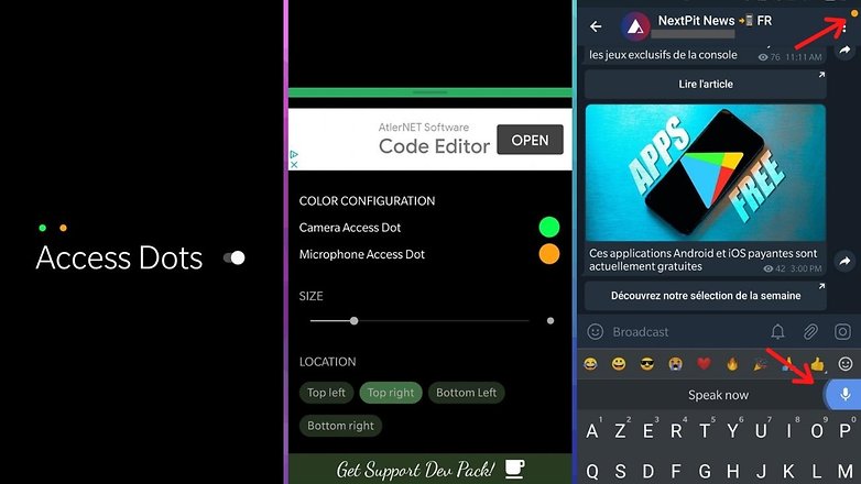 5 apps week 30 access dots
