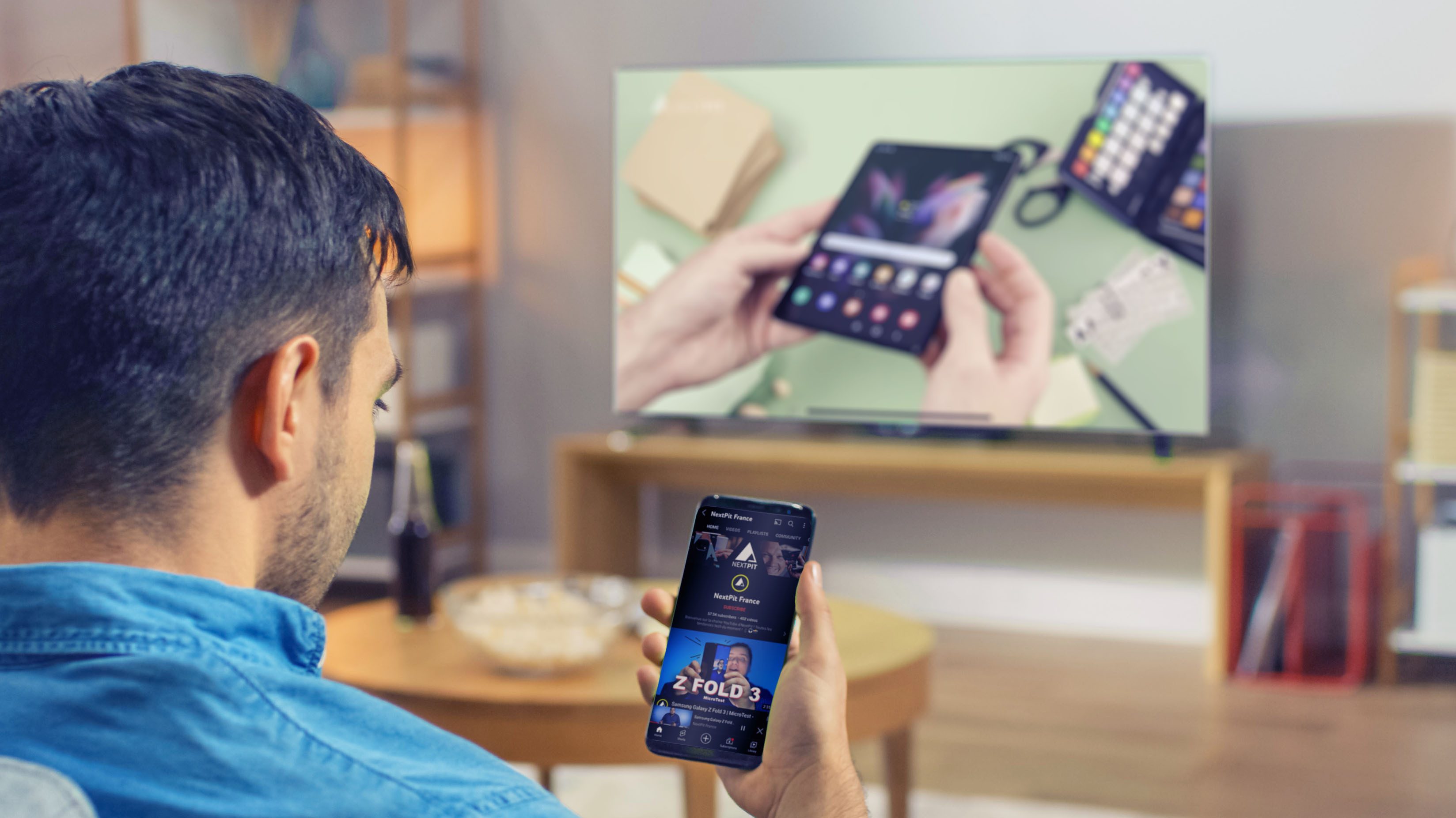 Cálculo Pef Oscurecer Comment diffuser et caster votre smartphone Android ou iPhone sur votre TV  | NextPit