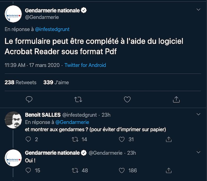Twitter corona attestation france 1