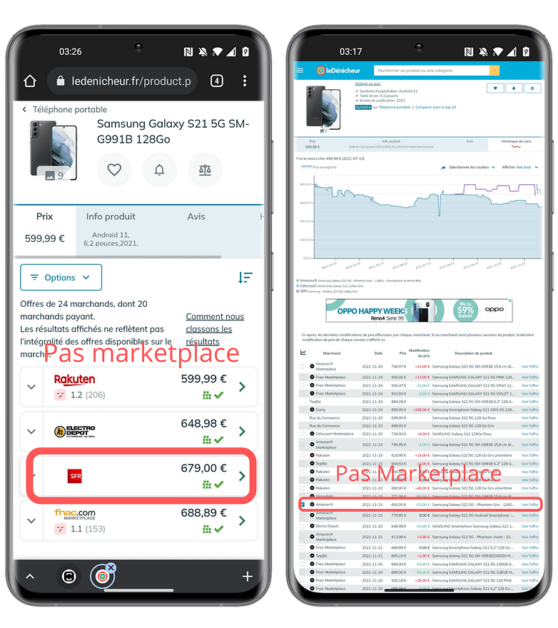 black friday arnaques prix marketplace1