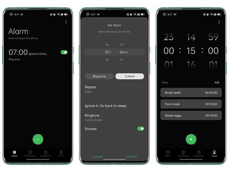 coloros 12 ui alarm