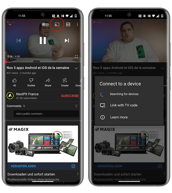 Handy mit Fernseher verbinden So klappt's mit AndroidSmartphones