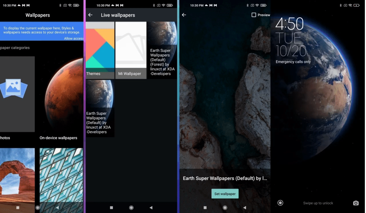 How To Activate Xiaomi Super Wallpapers With Or Without Miui 12 Nextpit